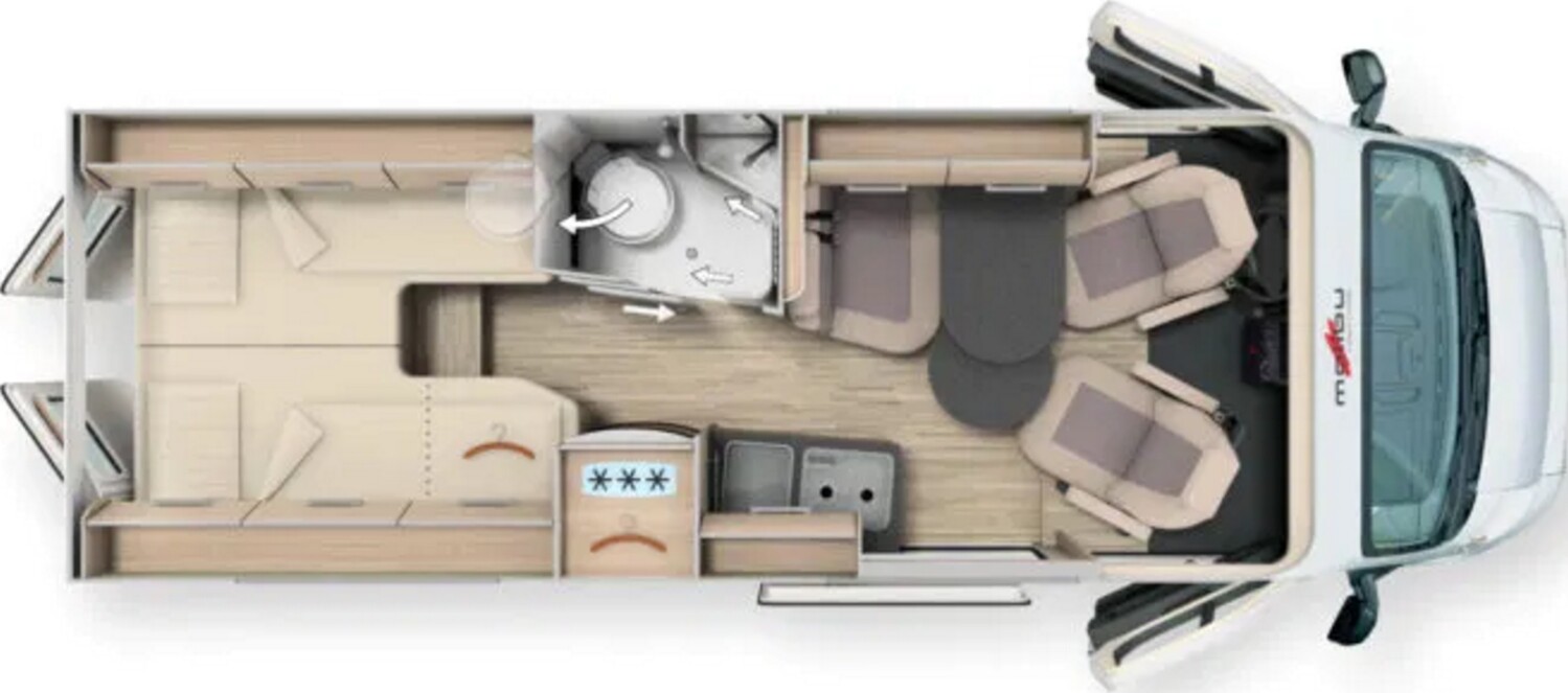 Malibu Van comfort 640 LE 2017